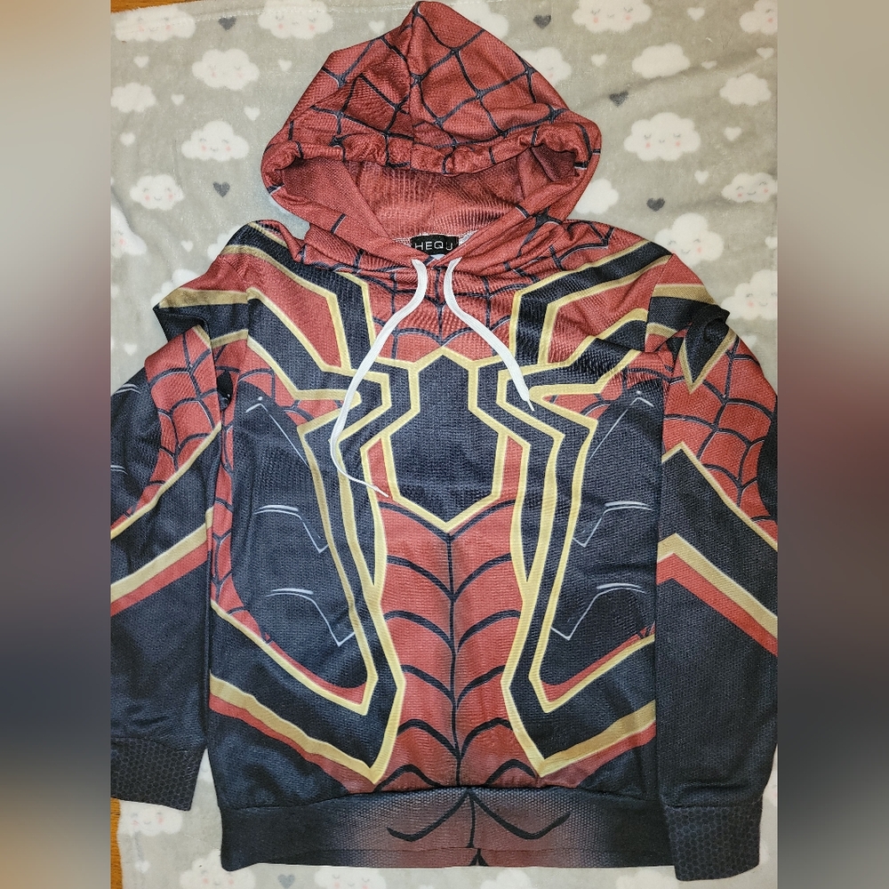 Hequ Unlicensed MCU Avengers Infinity War Spider Man Iron Spider men's size M